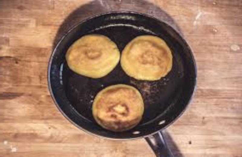 receta de arepas fritas