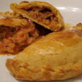 empanadas de pescado rellenas de vegetales
