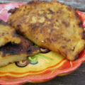 empanadas de plátano maduro de Nicaragua con queso